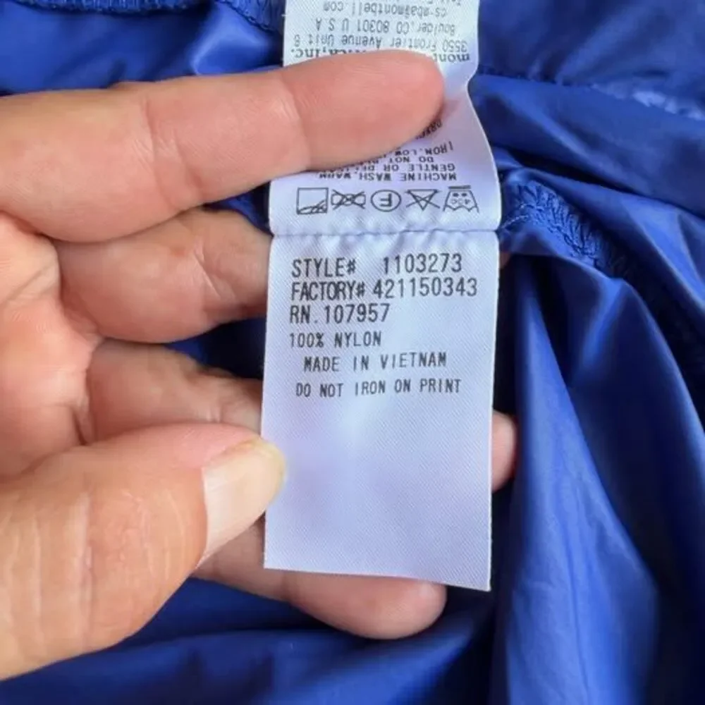 Kids Montbell Jacket Size 110 (4-6)